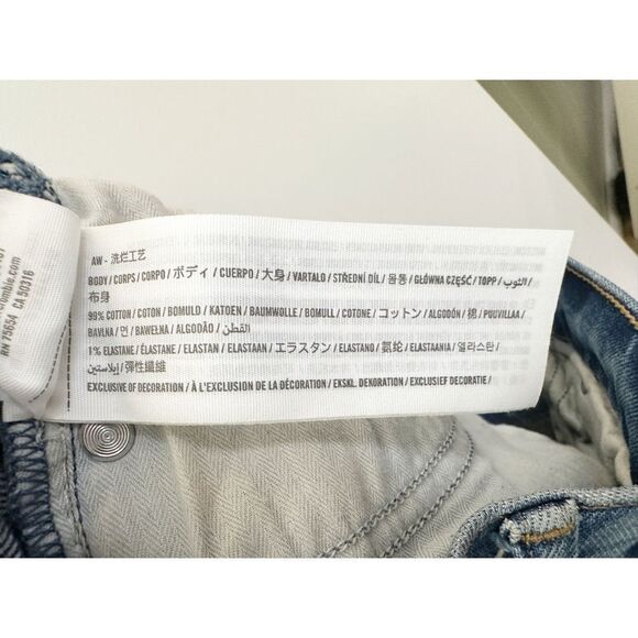 Abercrombie & Fitch 70s Vintage Flare Ultra High Rise Size 25/0 Short - Picture 7 of 8